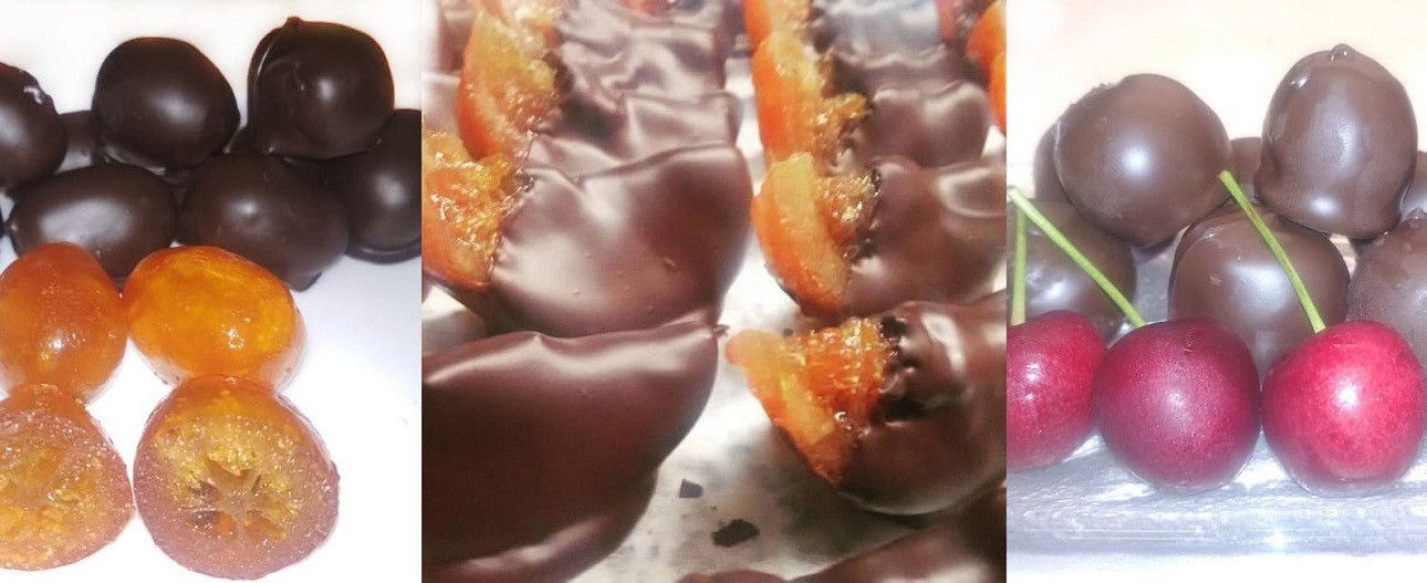 FRUTAS CON CHOCOLATE